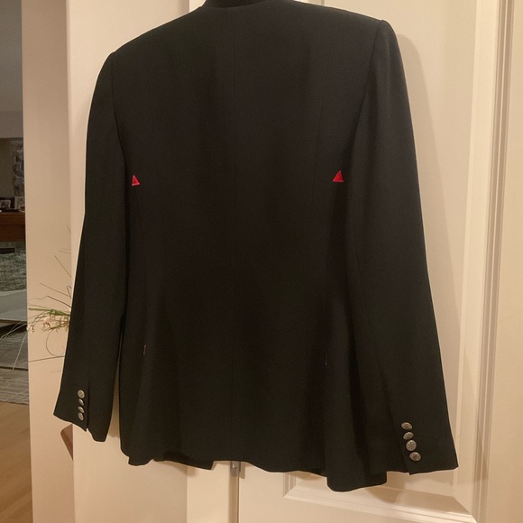 Zelda Black Blazer with red treads and red triangle - Perfect condition - Picture 3 of 8